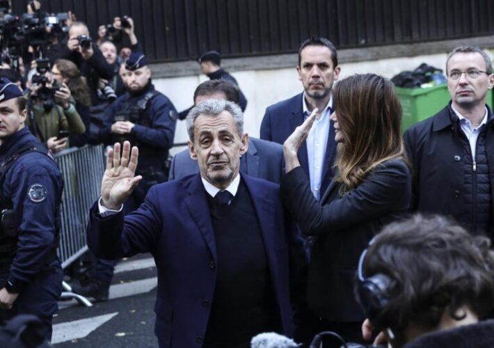 Sarkozy chega à prisão em Paris por fraude eleitoral 2 Nicolas Sarkozy, financiamento ilegal de campanha, prisão de Sarkozy, ética na política francesa.