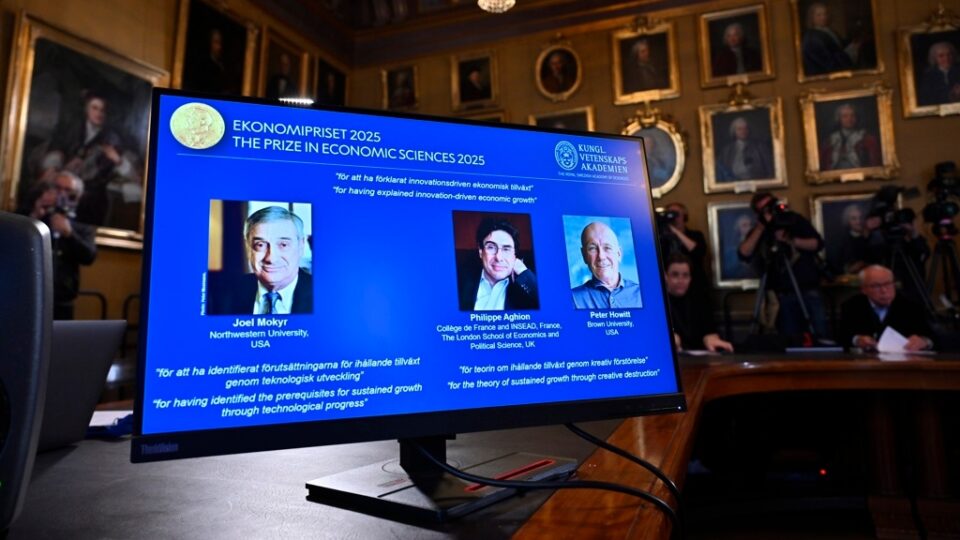 Economistas ganham Nobel por avanço tecnológico e destruição criativa 2 Nobel de economia 2025, destruição criativa, crescimento sustentável, avanços tecnológicos.