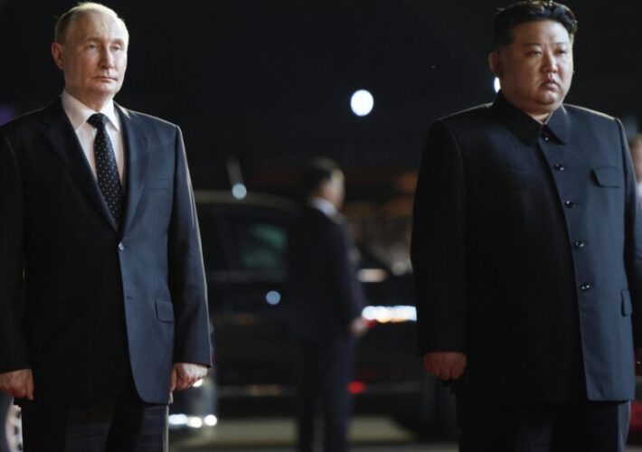 Ditador da Coreia do Norte anuncia apoio incondicional a Putin 3 Kim Jong-un apoio Putin